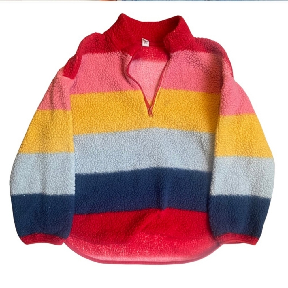 Old Navy 1/4 Sherpa Jacket